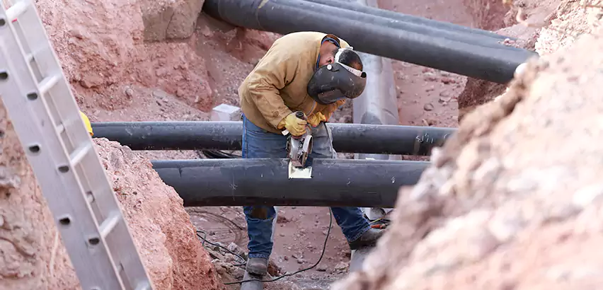 Cast Iron Sewer Pipe Replacement in Tukwila