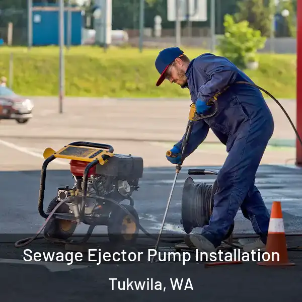  Sewage Ejector Pump Installation Tukwila, WA