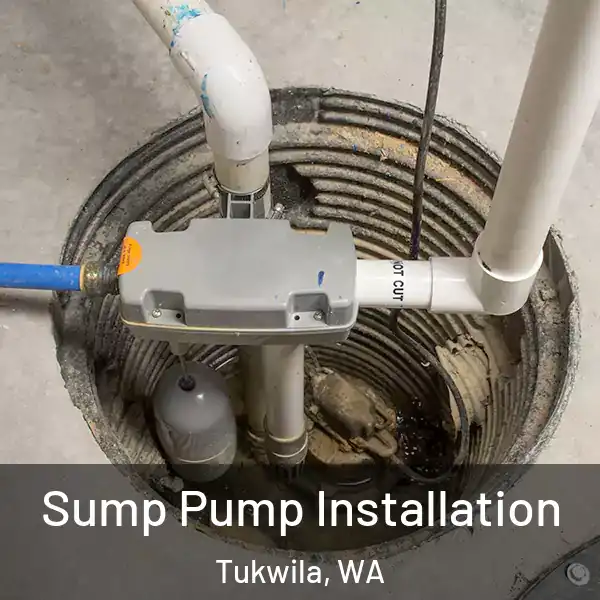  Sump Pump Installation Tukwila, WA